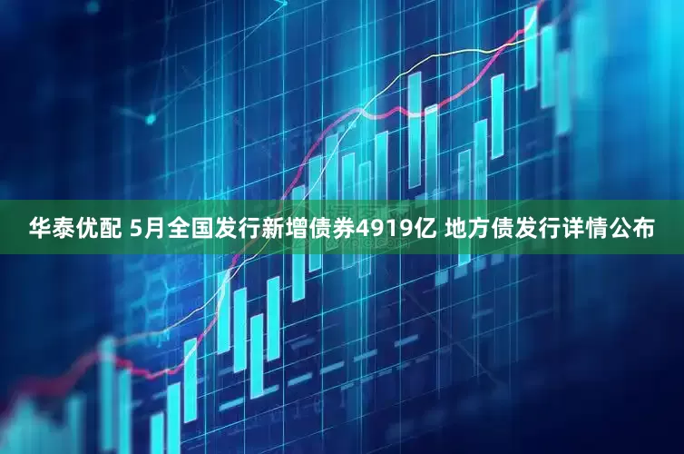 华泰优配 5月全国发行新增债券4919亿 地方债发行详情公布